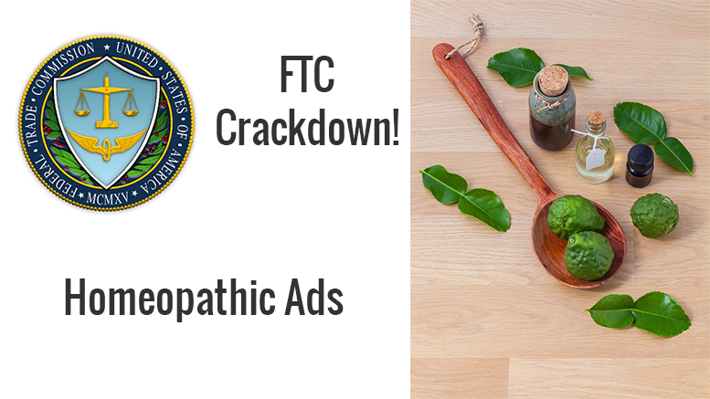 Federal Trade Commission Homeopathic Ads