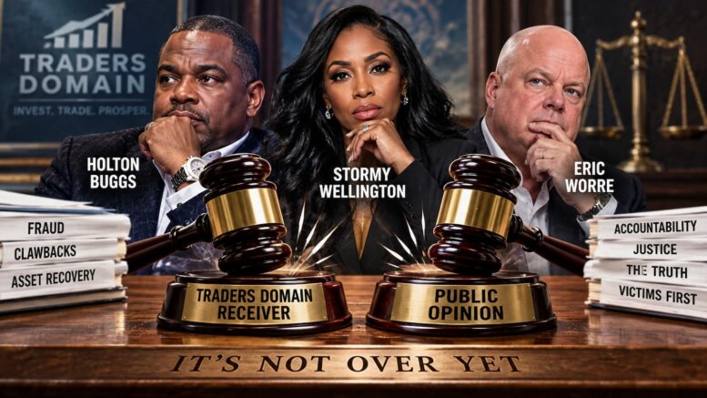 Traders Domain Holton Buggs Eric Worre and Stormy Wellington